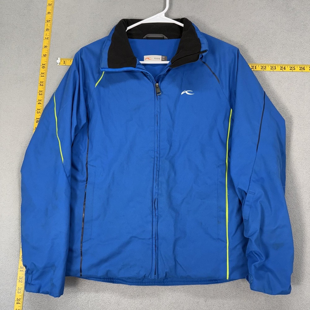 KJUS Jacket Boys 13-14 Blue Formula Insulated Ski Snow Winter Coat BS15-A04